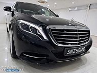 Mercedes Benz S320L R19 LED 2016 Black Rear Entertainment